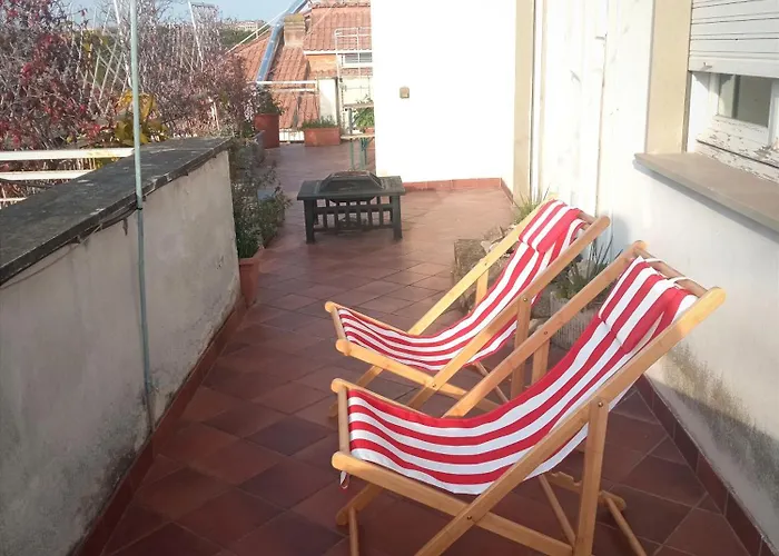 Rooftop Appia Antica , Silent And Reserved Two Bedrooms Two Bathrooms Apartamento *